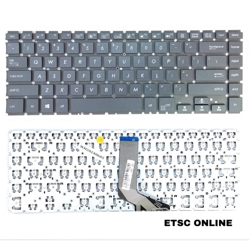 แป้นพิมพ์ใหม่สําหรับ Asus Pro P1440 F P1440FA P1440UF P1440U P1440UA US สีดํา