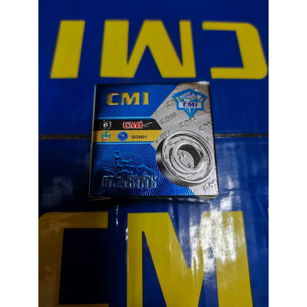 CMI BEARING HUB TENGAH YAMAHA EX5D WAVE BEARING พร้อมหมวกพลาสติก 6300 6201 6004 6301