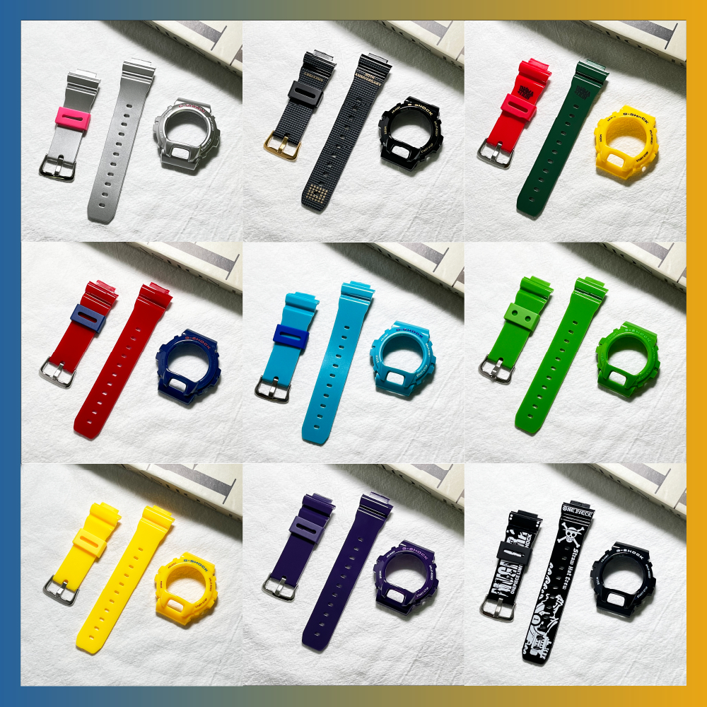 Bnb Dw6900 Tali Jam Dw6900 Bnb 6900 Custom Strap Bnb 6900 สายคล้องคอ 6900 และ Bezel สําหรับ Dw6900 G