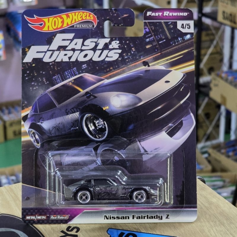 HOT WHEELS PREMIUM NISSAN FAIRLADY Z FAST AND FURIOUS FAST REWIND
