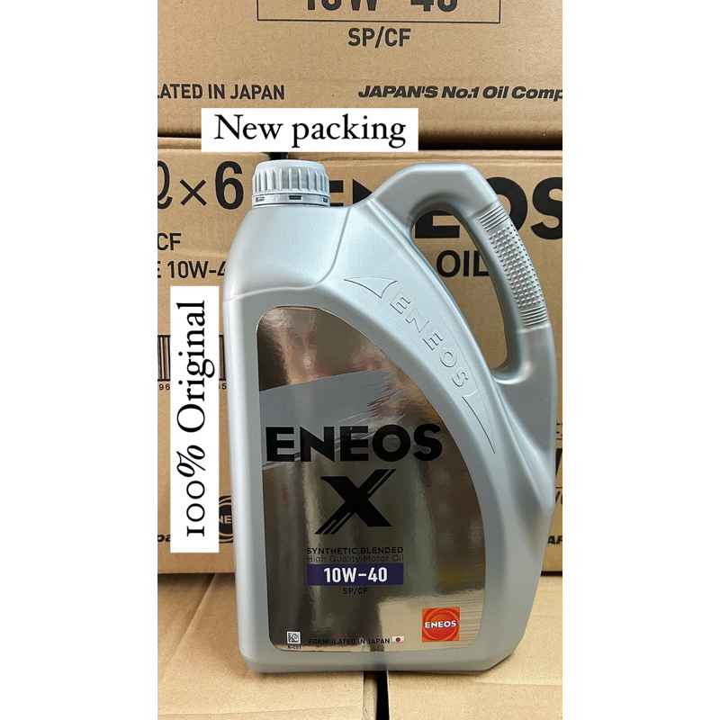 น้ํามันเครื่อง Eneos 10w-40 (4L) แพ็คใหม่