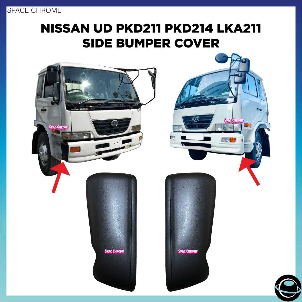 ฝาครอบด้านข้าง NISSAN UD PKD211 PKD214 LKA211 BUMPER