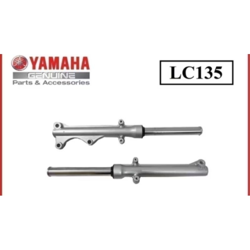 FORK DEPAN LC135 V1 V2 V3 V4 V5 V6 V7 FORK 4SPEED FORK TUBE CHOME ซีลน้ํามัน FORK