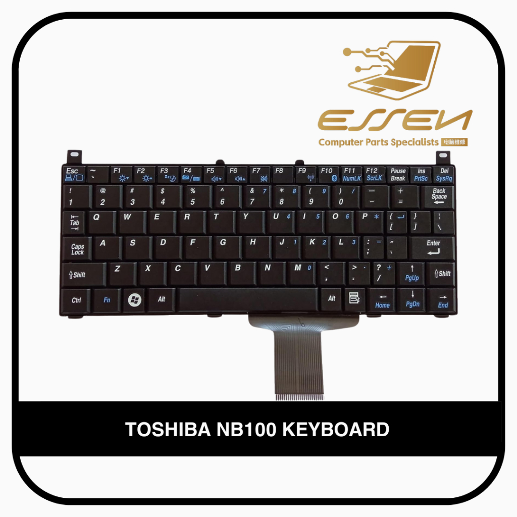 แป้นพิมพ์ทดแทนสําหรับ TOSHIBA NB100 NB100-01E02H NB100-01G NB105 คีย์บอร์ด