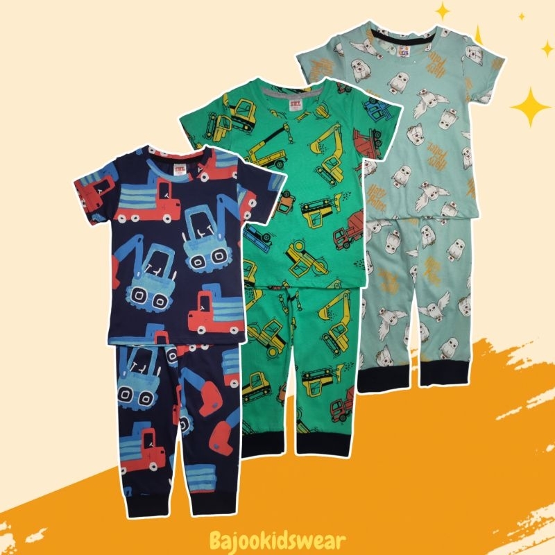 BOYS PYJAMAS SKL SIZE 1Y-6Y/CHILDRENS SLEEPWEAR