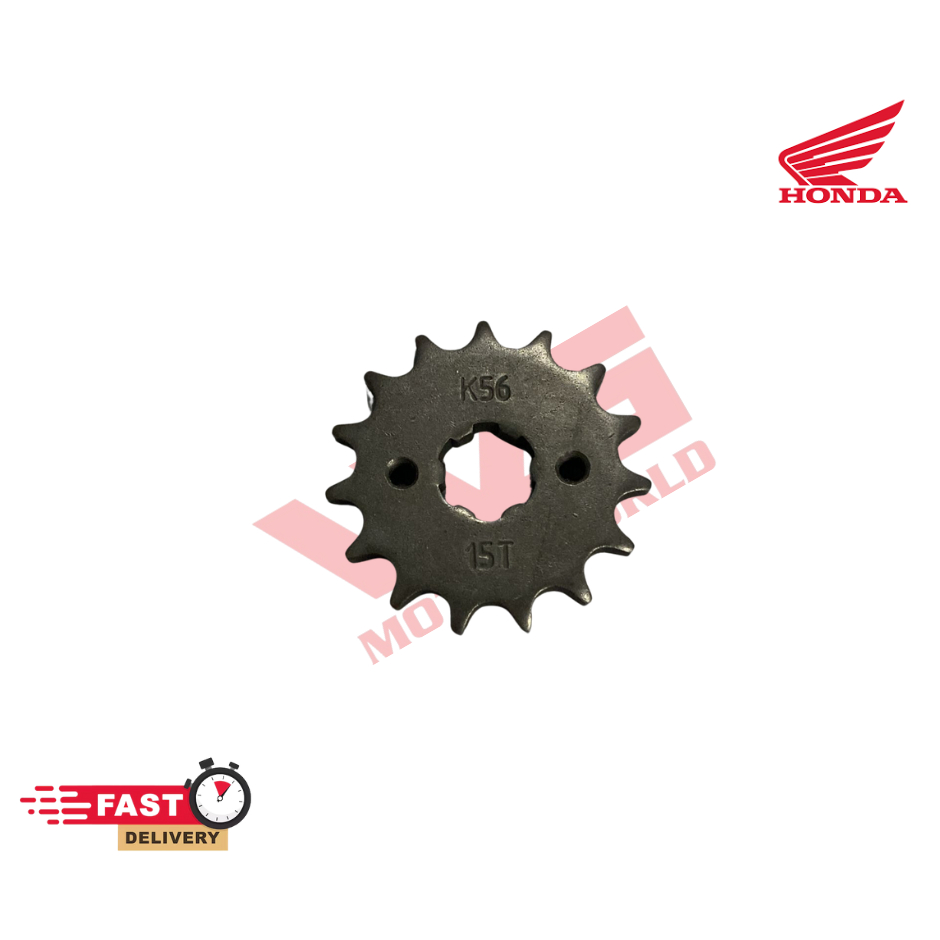 SPROCKET DRIVE 15T(23801-K56-NJ0)100% HONDA PART - RSX / RS150R V2 V3 / CBR150R