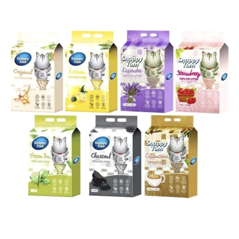 Snappy Tom Tofu Litter 7 ลิตร