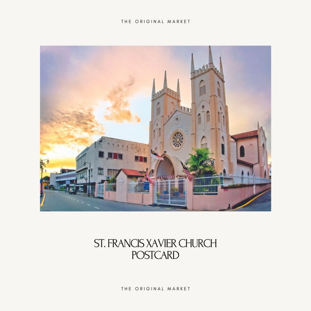 โปสการ์ด - เซนต์ Francis Xavier Church Melaka UNESCO