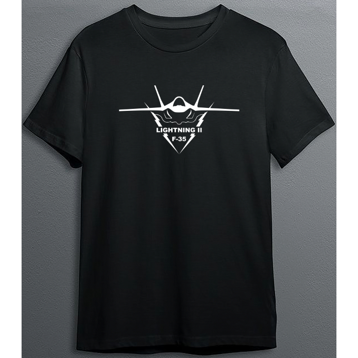 เสื้อยืด F-35 LIGHTNING II FIGHTER JET