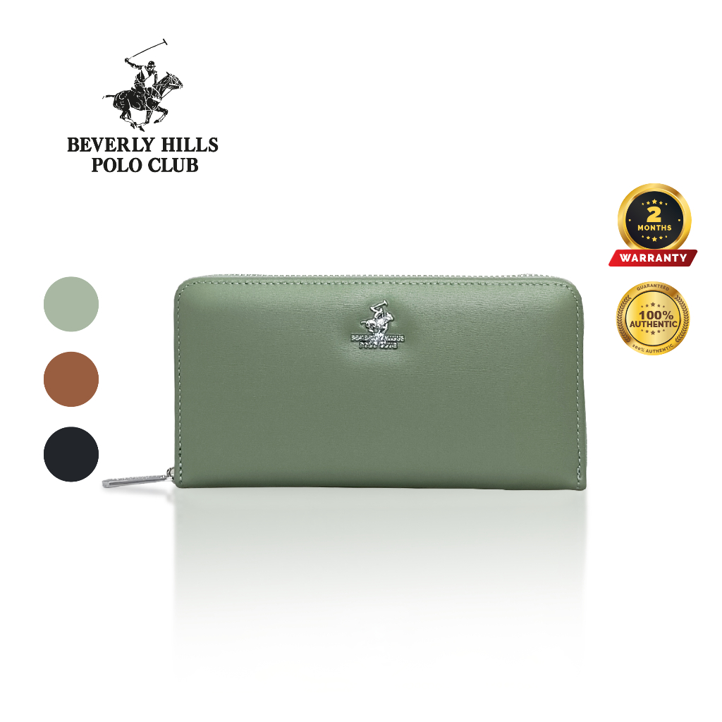 Beverly Hills Polo Club Ladies Leilani กระเป๋าสตางค์ใบยาว Elegant Dompet Panjang BHWL1024-2397126