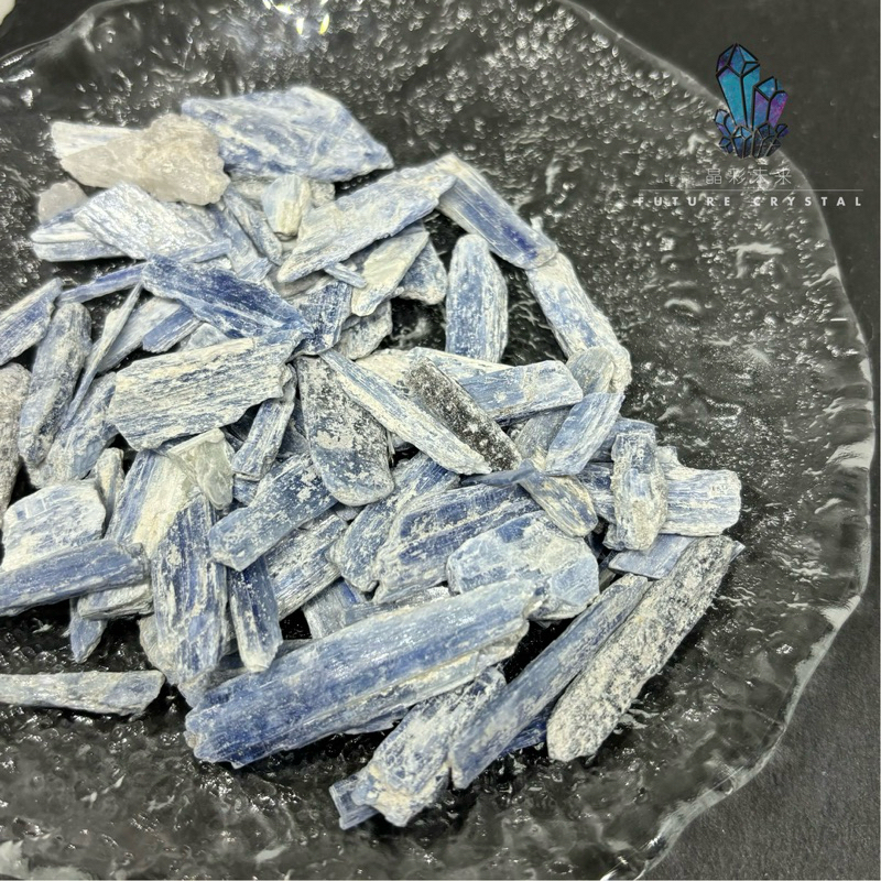 Kyanite ดิบชิ้น / กรวด 100G & 200G แก้วคริสตัลทอง / เค้กเล็ก 100G & 200G>