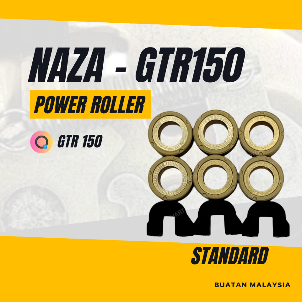 PULLEY ROLLER NAZA GTR150 - GTR 150 TIMING ROLLER CLUTCH ROLLER AUTO CLUTCH PULLEY POWER ROLLER