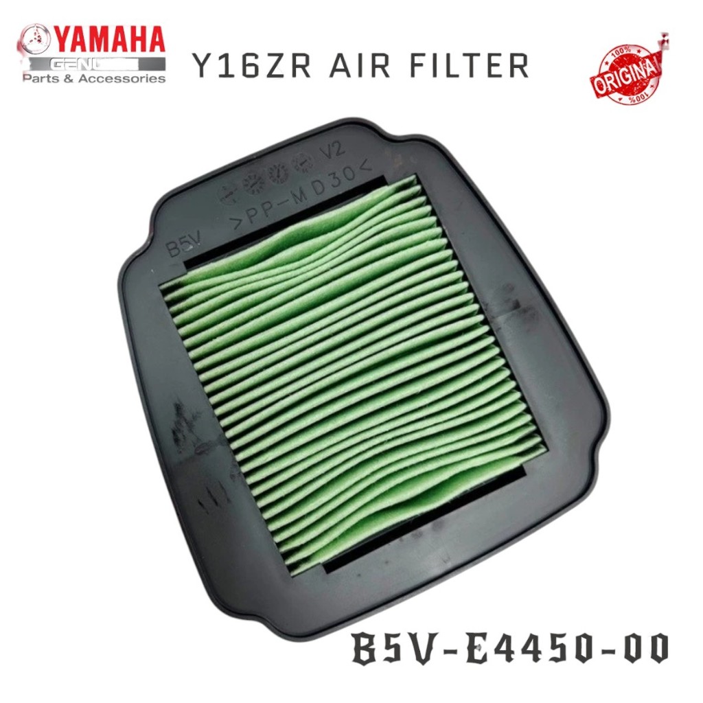 YAMAHA Y16ZR กรองอากาศ B5V-E4450-00 ELEMENT AIR CLEANER ASSY AIR CLEANER PENAPIS ANGIN UDARA Y16 ZR 