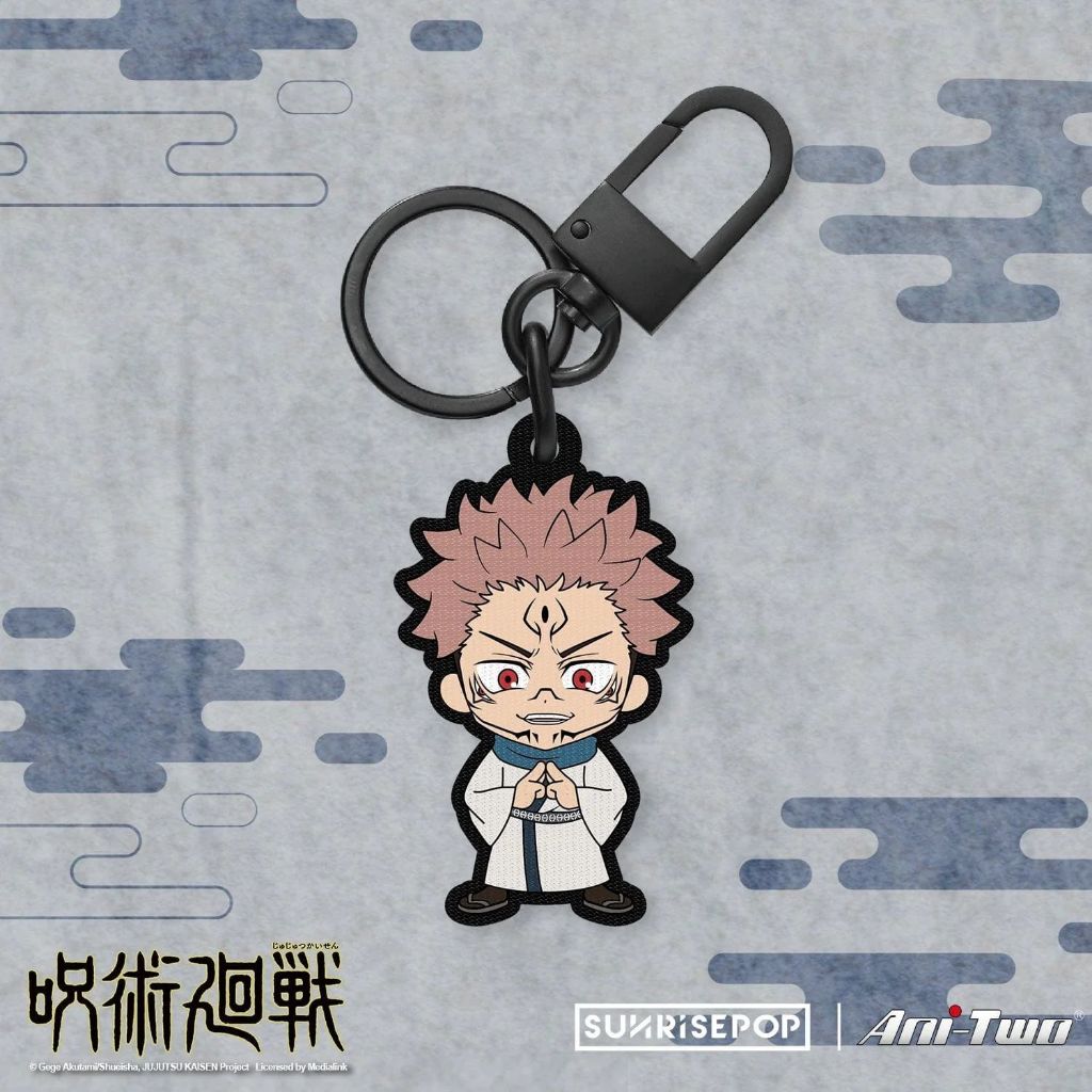 SUNRISEPOP พวงกุญแจเย็บปักถักร้อย Jujutsu Kaisen - Sukuna