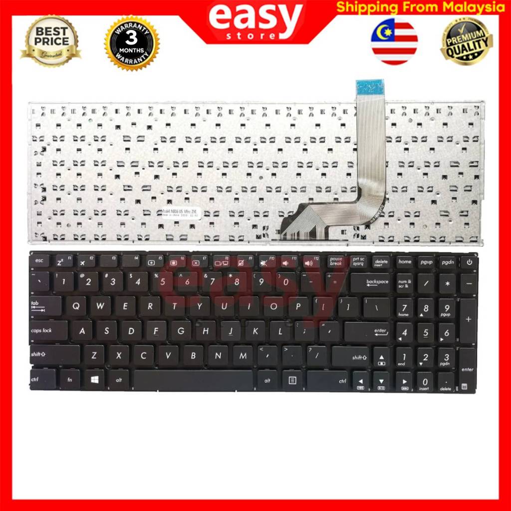 Asus X542 K542 A542 FL8000U A580U F580U X580B R542 A542U K542U A542B K542B A542UQ แป้นพิมพ์แล็ปท็อปร