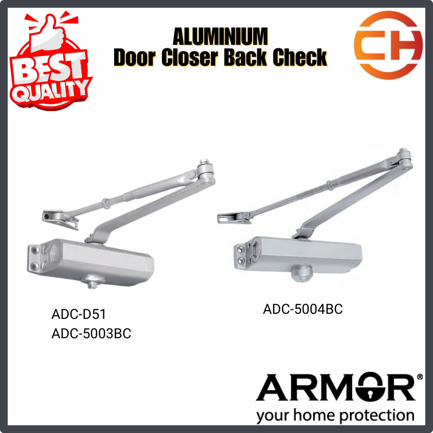 ARMOR ตัวปิดประตูอัตโนมัติอลูมิเนียม (ADC-D51/ADC-5003BC/ADC-5004BC)
