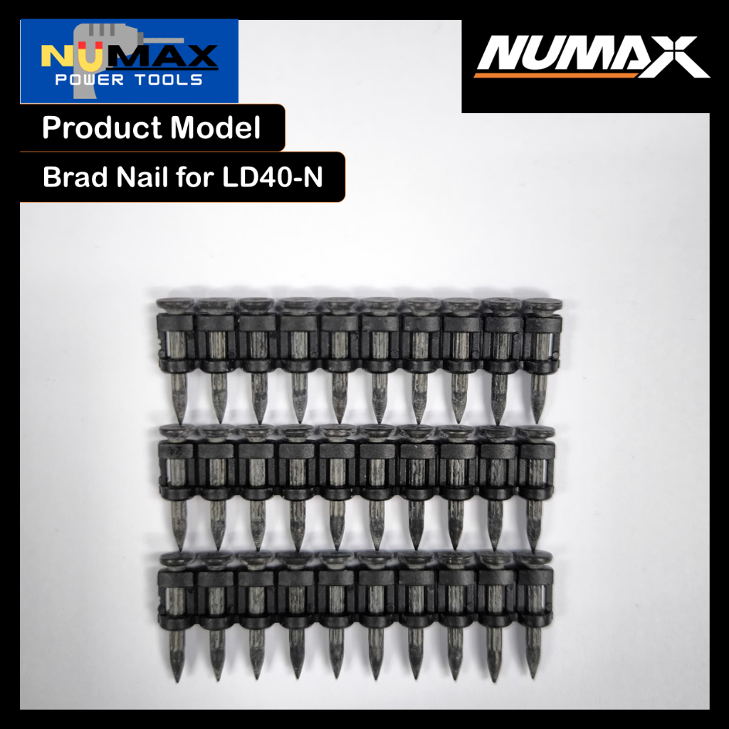 Brad Nail สําหรับ Numax LD40-N ( 500 ชิ้น/กล่อง )