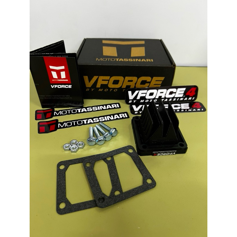 VFORCE 4 FORCE REEDVALVE REED VALVE V4 RACING YAMAHA Y125Z RXZ 125Z Y125ZR 125ZR (ชุดวาล์วรีเซ็ต)