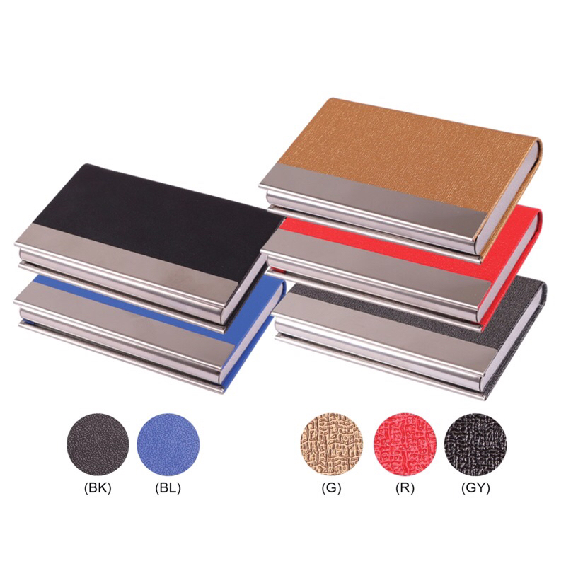 NAME CARD HOLDER MATERIAL PU ขนาด 9.5ซม. (H) x 6ซม. (L) x 1.4ซม. (W)