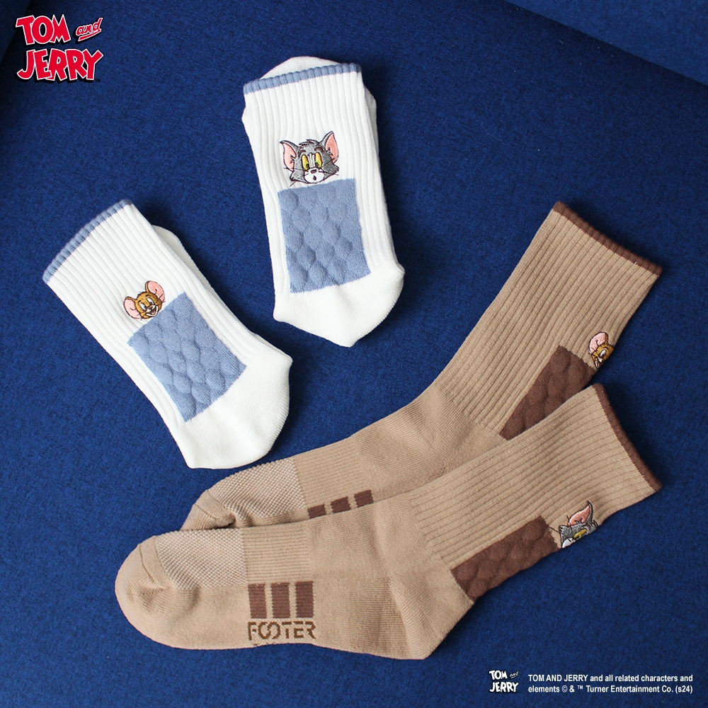 FOOTER ถุงเท้า Tom and Jerry Battle Of Tom and Jerry TJ02