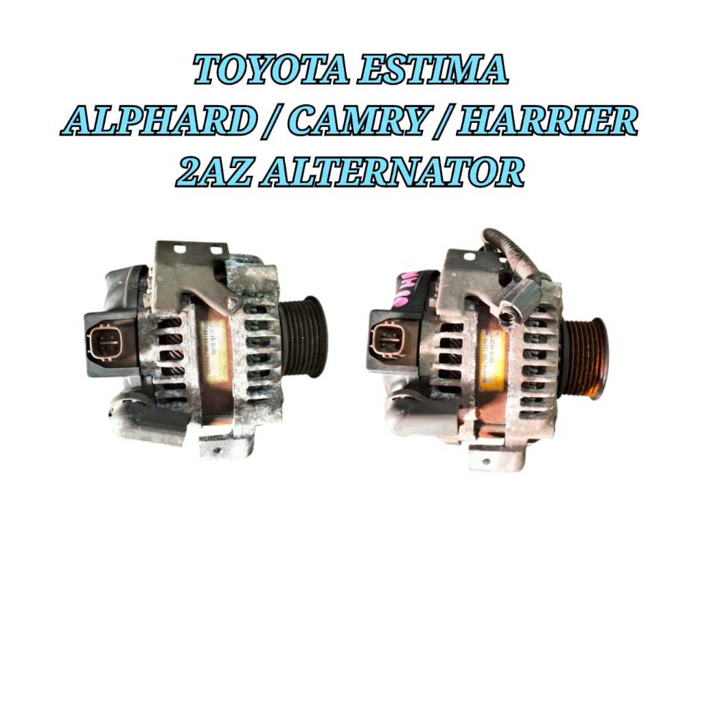 ไดชาร์จ Toyota Estima ACR30 Alphard ANH10 Camry ACV40 Harrier ACU30 2AZ 2.4cc ไดชาร์จ 3U / 32 / 3V