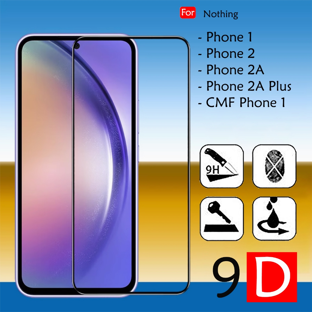 Clear Screen Protector สําหรับ Nothing Phone 1 2 2A 2A Plus CMF Phone1 Phone2 2A + กระจกนิรภัยเต็ม
