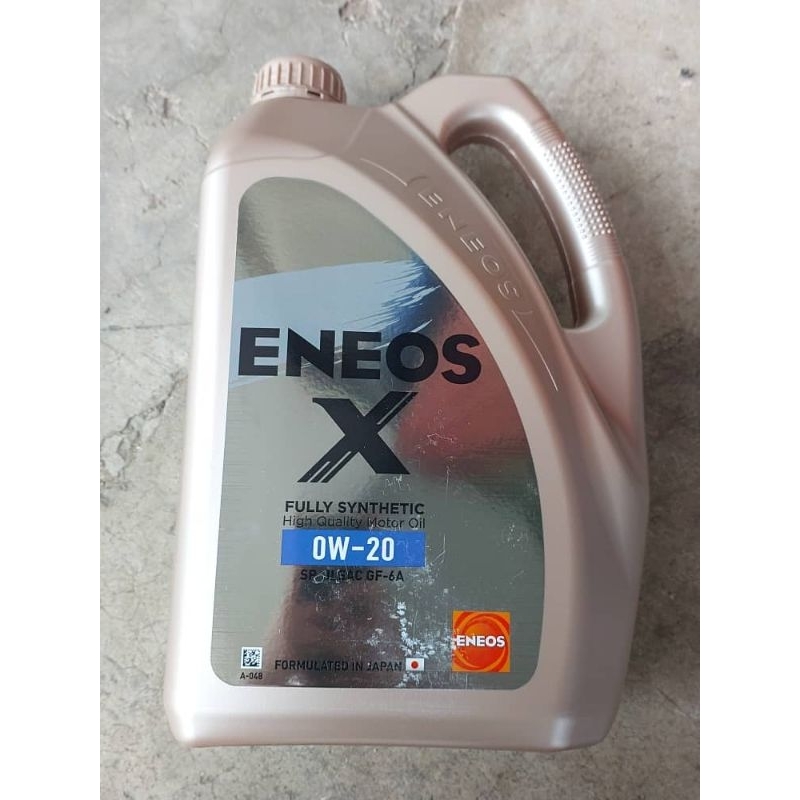 ENEOS 0W20 ENGINE OIL 4LITER JAPAN OLD