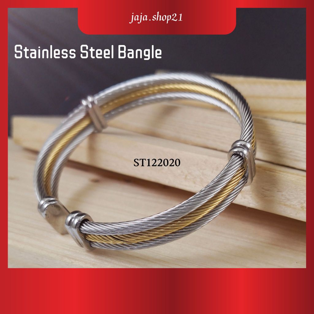 | กําไลข้อมือแฟชั่นสแตนเลส 316 | 316 สแตนเลส时尚手环 | กําไลข้อมือ Gelang Tangan สแตนเลส 316
