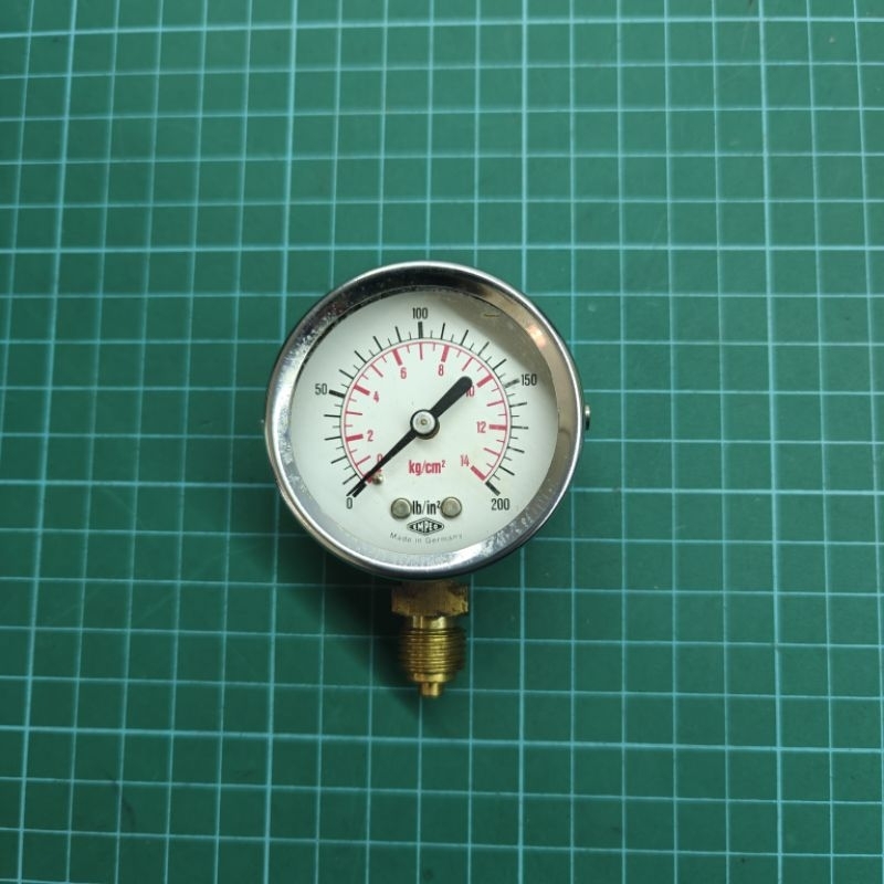 Empeo 2 x 1/4 BSP, Kg/cm2 & Lb/in2. เครื่องวัดความดัน เยอรมนี
