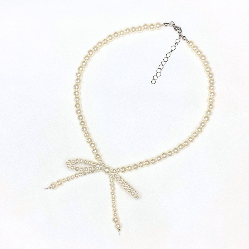สร้อยคอมุกกุทัณฑ์ สร้อยคอมุกโบว์ Rantai Pearl Raya