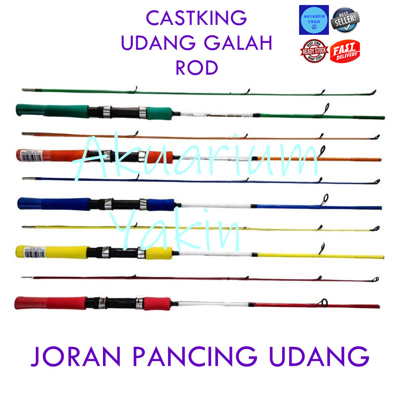4077 CASTKING ShrimP GALAH 2686 FISHING ROD PRAWN ShrimP FISHING
