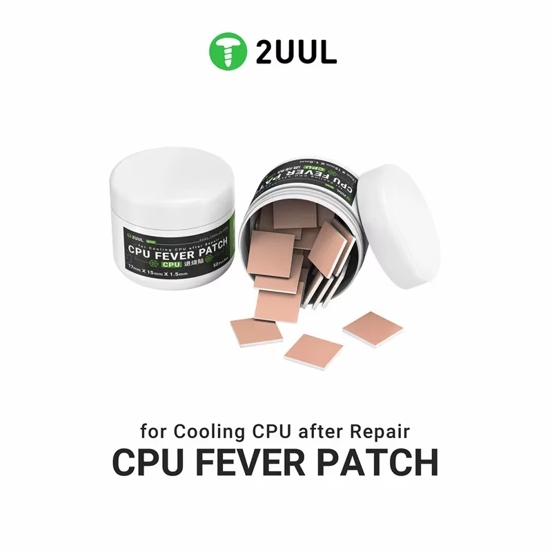 2UUL SC09 CPU Fever Patch สําหรับระบายความร้อน CPU หลังจากซ่อม