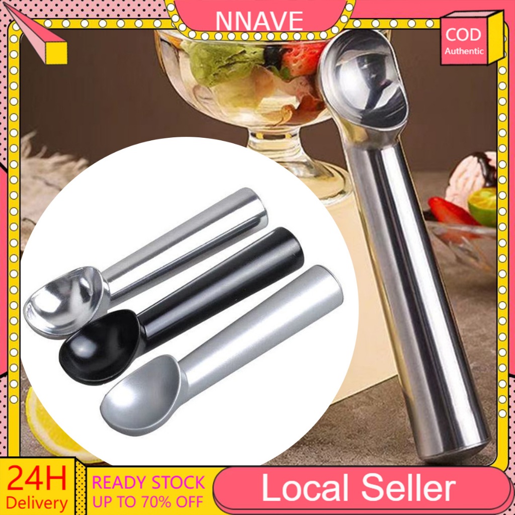 Non-stick Ice Cream Scoop Ball ช้อน Anti-Freeze อลูมิเนียม Ice Cream Scooper AIs Kream Skop Ice Crea