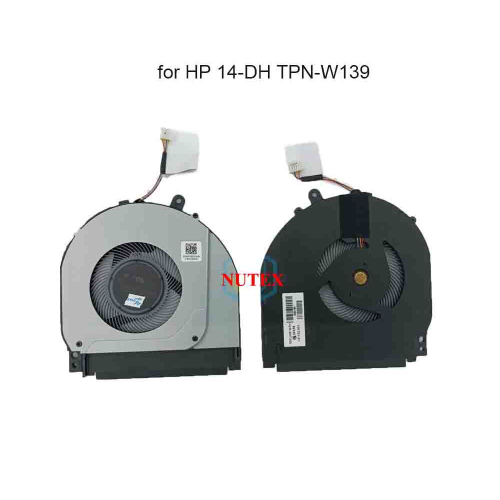 ใหม่ HP Pavilion X360 14-DH 14T-DH 14M-DH TPN-W139 L511102-001 L51100-001 แล็ปท็อปพัดลม CPU โน้ตบุ๊ค