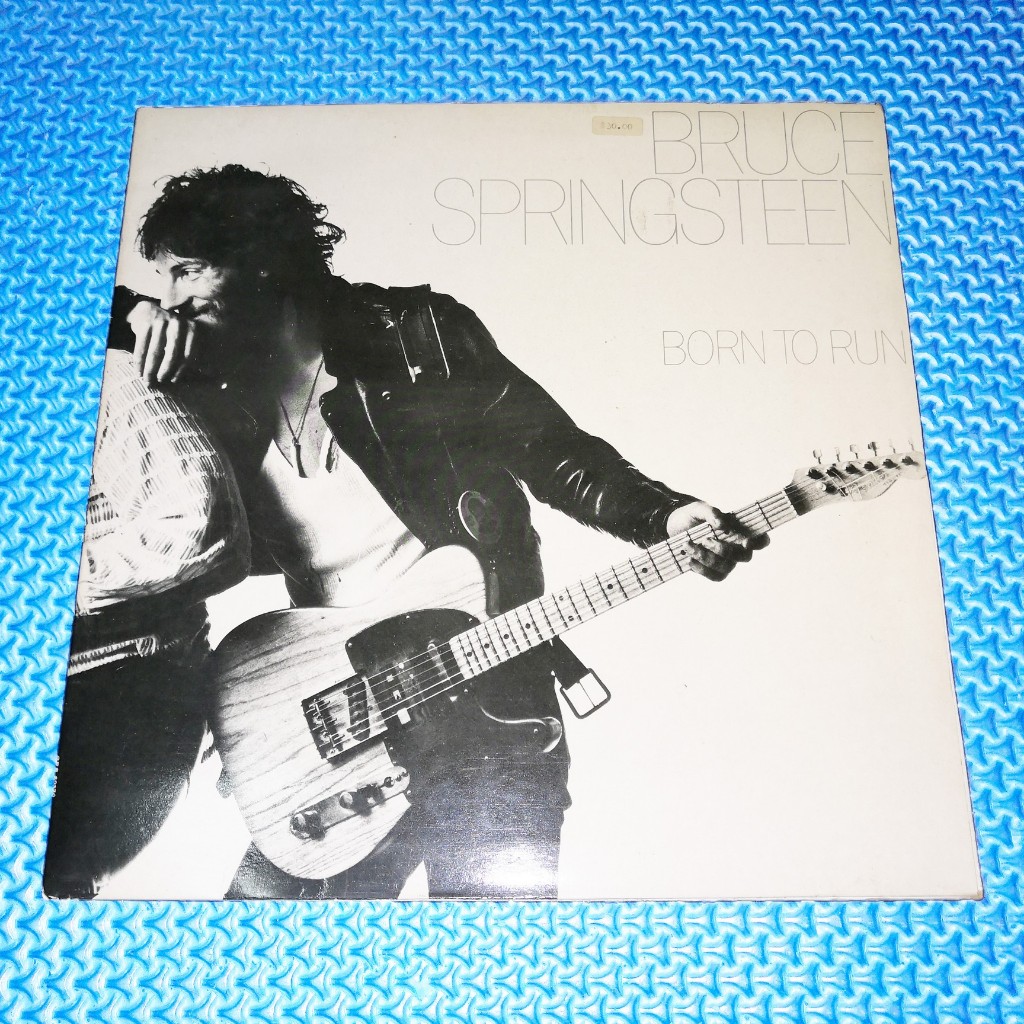 Vinyl LP Bruce Springsteen - Born To Run [1975] Piring Hitam 黑胶โคนเซอร์