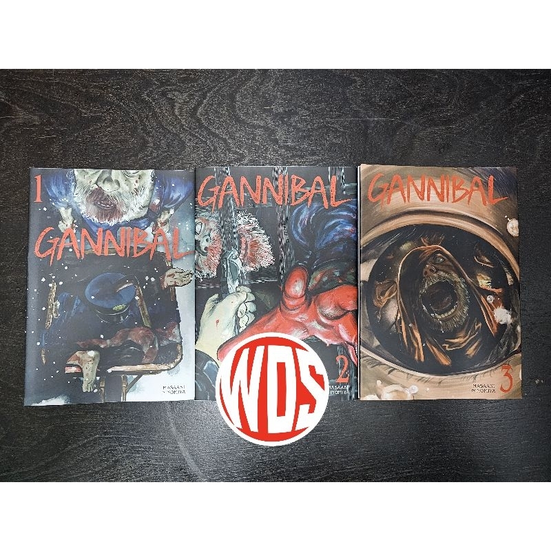 มังงะ : Gannibal เล่ม 1-3 (ฉบับภาษาอังกฤษ)