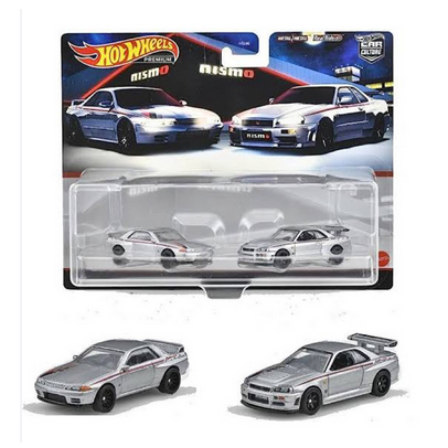 Hot Wheels วัฒนธรรมรถพรีเมี่ยม แพ็คคู่ Nissan Skyline GT-R (BNR32) VS Nissan Skyline GT-R (BNR34) 20