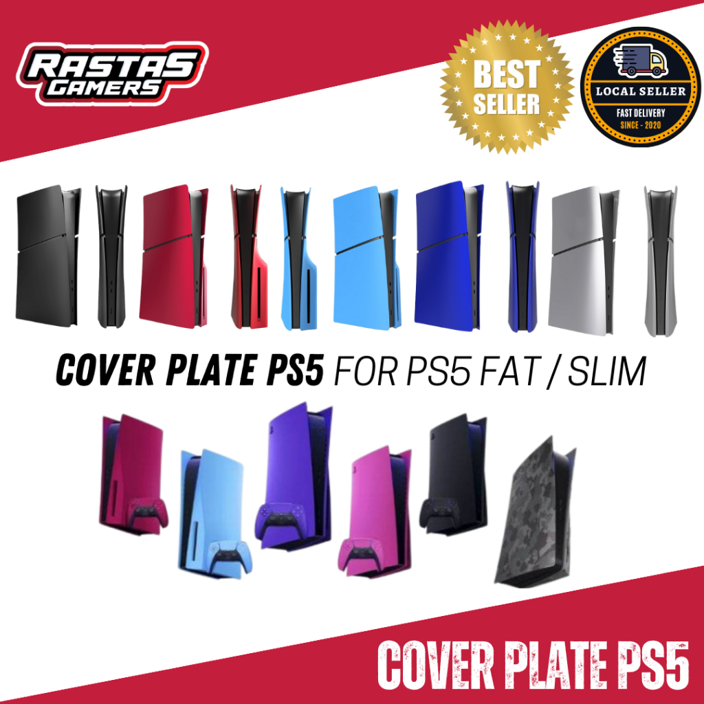 Faceplate สําหรับ PS5 Slim/Fat Disc Digitalplates สําหรับ PS5 คอนโซลแผ่น Premium Faceplate สําหรับ P