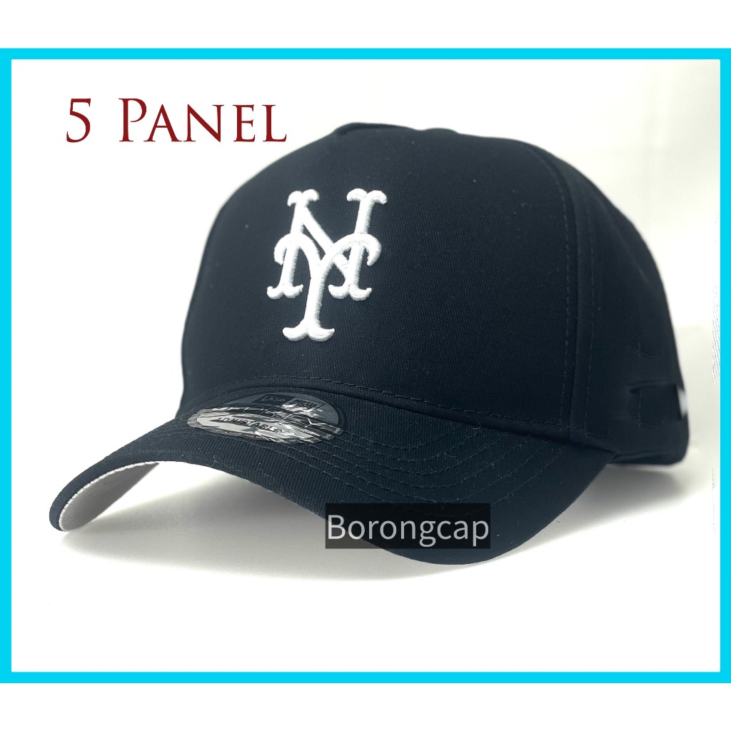 [ 5 แผง ] NFL NEW YORK METS Team Classic Curved Brim Cap