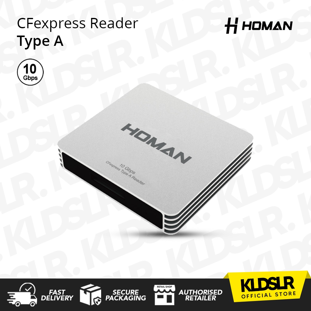 Homan CFexpress Reader ( 10Gb ) Type A - HMN-CFA001