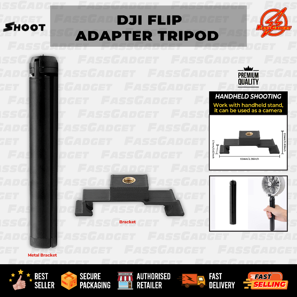 DJI FLIP ADAPTER TRIPOD (SHOOT)