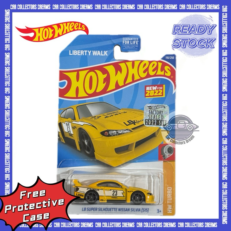 Hot Wheels Liberty Walk SUPER SILHOUETTE NISSAN SILVIA (s15) / รถใหม่เอี่ยม / ปิดผนึก