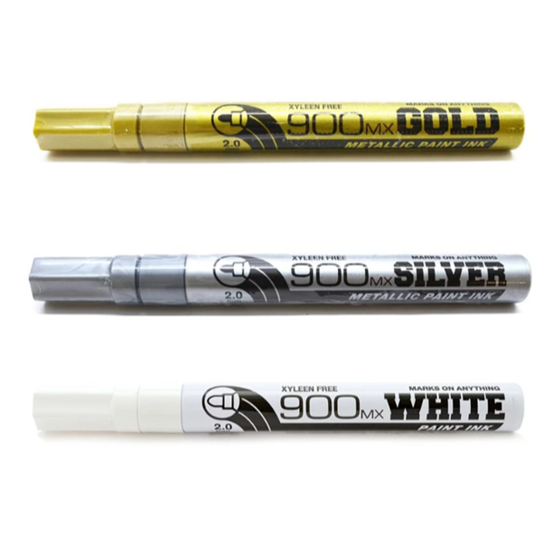 UNICORN PAINT MARKER 900MX สีขาว/เงิน/ทอง