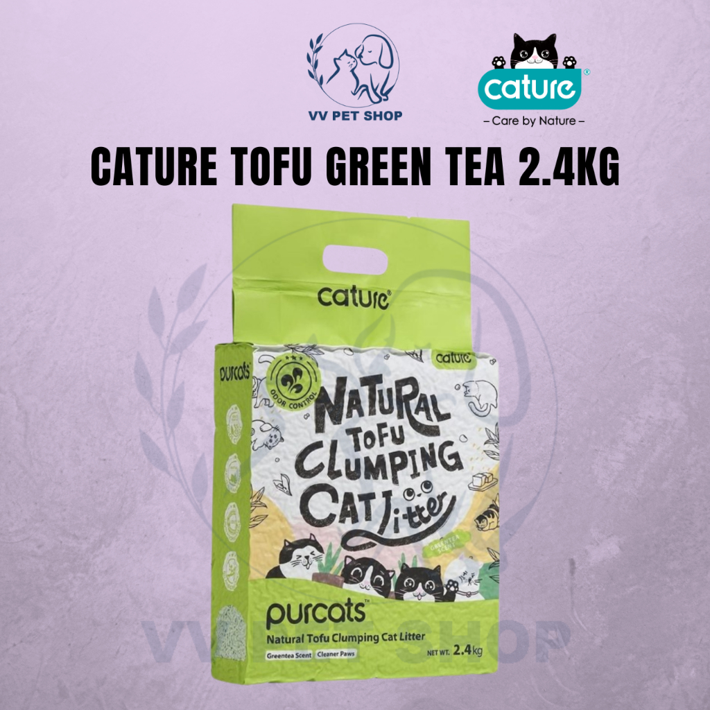 Cature Premium Tofu Green Tea 2.4kg-Pasir Tofu Green Tea 2.4kg