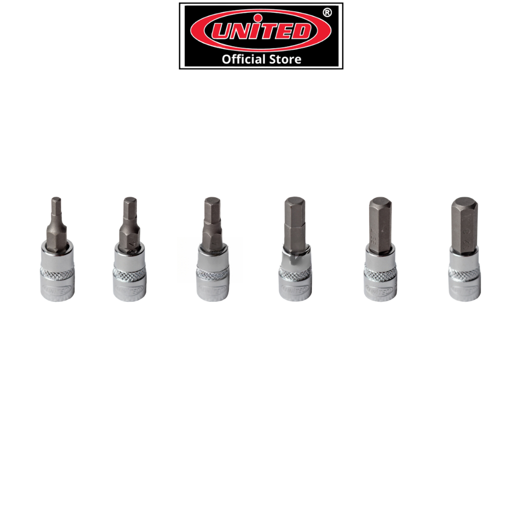 UNITED1/4" HEX BIT SOCKET (H3 - H8)
