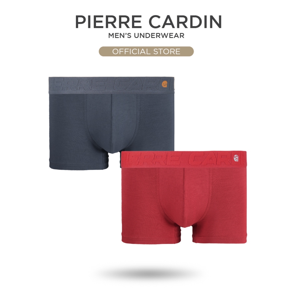 Pierre Cardin ชุดชั้นใน Bamboo Blend Spandex Trunks - คละสี (2 ชิ้น) PC3083S
