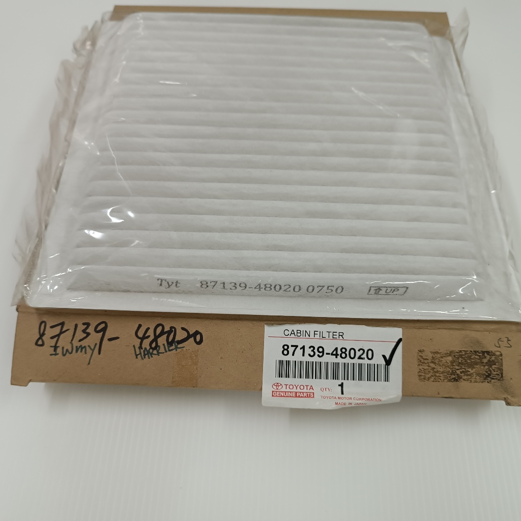 (87139-48020) กรองแอร์ Toyota Harrier Mcu15 Lexus Ls200 Ls300 Crown Jzs175 Altis Zze142 (0750)