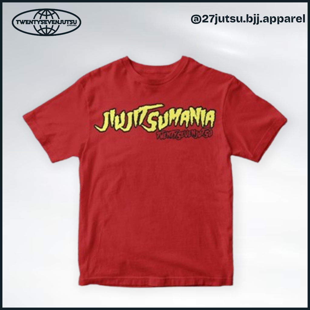 Jiutjitsumania ( เสื้อยืด BJJ Regular Fit)