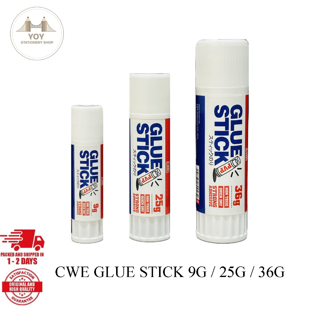 CWE GLUE STICK 9G / CWE GLUE STICK 25G / CWE GLUE STICK 36G