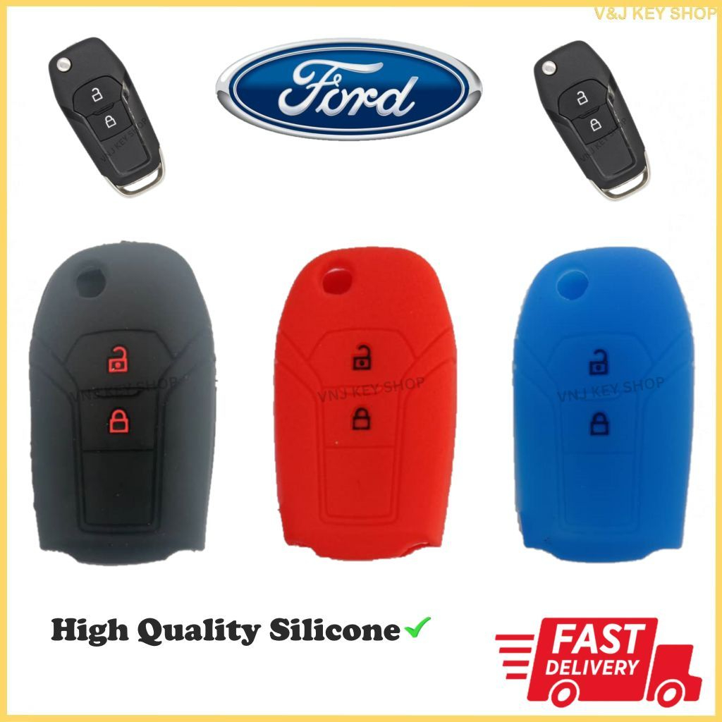 Ford Ranger Remote Car flip Key Silicone Key Cover Case